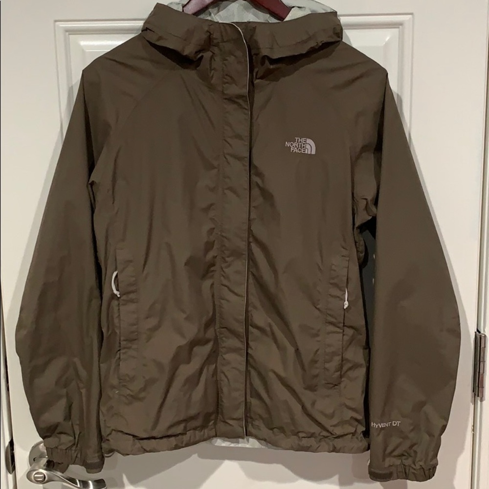 North Face Espresso Windbreaker Jacket